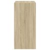 vidaXL Wardrobe Sonoma oak Engineered wood Compact Wardrobe