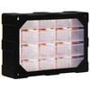 vidaXL Multi-drawer Organizer with 16 Middle Drawers 20.5"x6.3"x14.6"