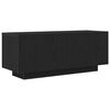 vidaXL TV Cabinet Set 3 pcs Black 118.11 x 13.78 x 15.75 in