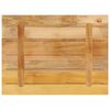 vidaXL Table Top Natural Mango Wood Solid rough mango wood 31.5x23.6 in