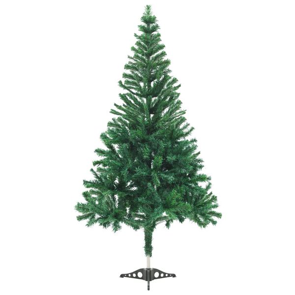 vidaXL Artificial Pre-lit Christmas Tree with Stand 47.2" 230 Branches