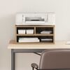 vidaXL Printer Stand artisan oak 49 x 40 x 22.5 cm Engineered wood