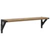 vidaXL Wall Shelves 2 pcs Artisan Oak 23.62 x 5.91 x 6.10 in