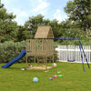 vidaXL Outdoor Playset Blue, Pine