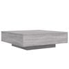 vidaXL Coffee Table Grey sonoma Engineered wood Coffee Table Square