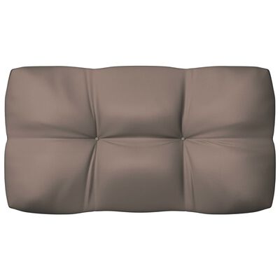 vidaXL Pallet Sofa Cushions 7 pcs Taupe