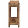 vidaXL Console Table Brown 107 x 33 x 76 cm Solid Reclaim wood