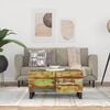 vidaXL Coffee Table Multicolor Solid reclaimed wood 31.5x19.7x15.7 in