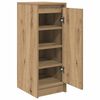 vidaXL Shoe Cabinet Artisan oak Engineered wood Compact Shoe Cabinet