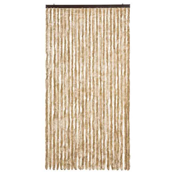 vidaXL Insect Curtain Beige 39.4x86.6" Chenille