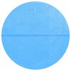 vidaXL Pool Cover Blue Polyethylene Large Solar Pool Cover Round