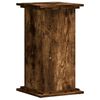 vidaXL Plant Stand Smoked Oak Engineered Wood 13.0 x 13.0 x 23.6 in