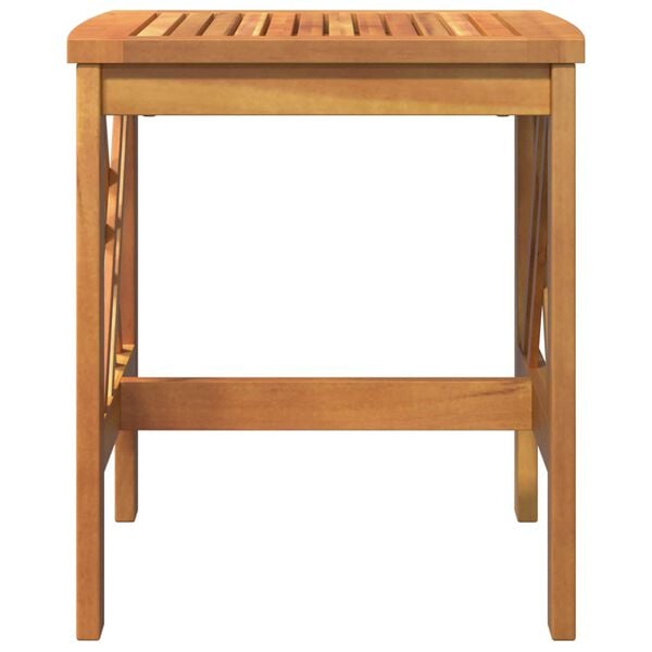 vidaXL Side Table Brown Solid Acacia wood