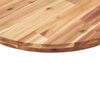 vidaXL Table Top Natural Wood Solid Acacia Wood Medium
