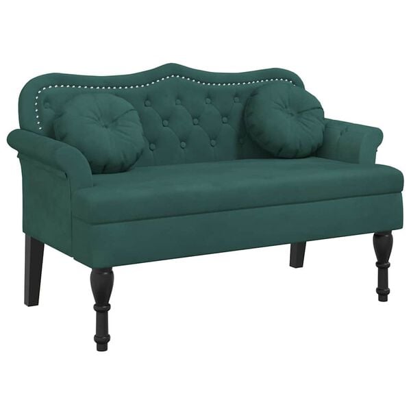 vidaXL Bench Dark Green