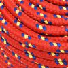 vidaXL Boat Rope Red 0.47 " 328.1 ' Polypropylene