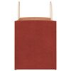 vidaXL Paper Bags 50 pcs with Handles Red 32x22x24 cm