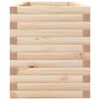 vidaXL Garden Planter Natural Wood Solid Pine Wood Large Garden Planter