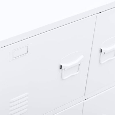 Close-up of cabinet handles and small vent-like details