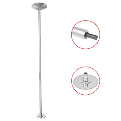 vidaXL Dancing Pole Height-adjustable