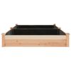 vidaXL Garden Raised Bed Natural wood Solid fir wood Large