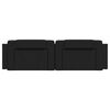 vidaXL Headboard Cushion Black