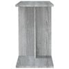 vidaXL Side Table Grey Sonoma Engineered wood 19.7x11.8x19.7 in