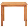 vidaXL Outdoor Dining Set Brown frame Solid Acacia Wood 5 Piece Set