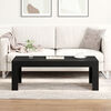 vidaXL Coffee Table Black Engineered Wood