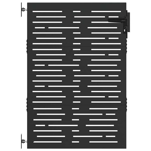 vidaXL Garden Gate 33.5x49.2" Corten Steel Square Design