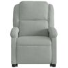 vidaXL Stand Up Massage Recliner Chair Light Gray