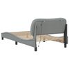 vidaXL Bed Frame Light grey