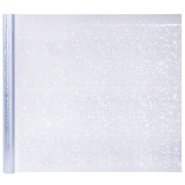 vidaXL Window Film Set of 3 3D rainbow PVC Various sizes