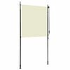 vidaXL Roller Blind Cream Polyester with PA coating, steel, aluminum