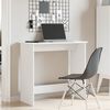 vidaXL Desk White Engineered wood Compact Simplistic Desk