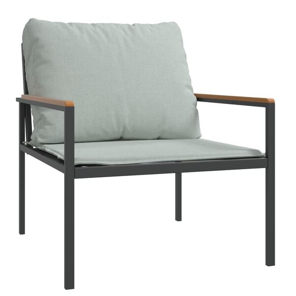 vidaXL Garden Lounge Set Anthracite, Light Grey