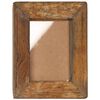 vidaXL Photo Frame Set of 2 Varied wood shades