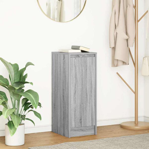 vidaXL Sideboard Grey Sonoma Engineered Wood Medium Sideboard