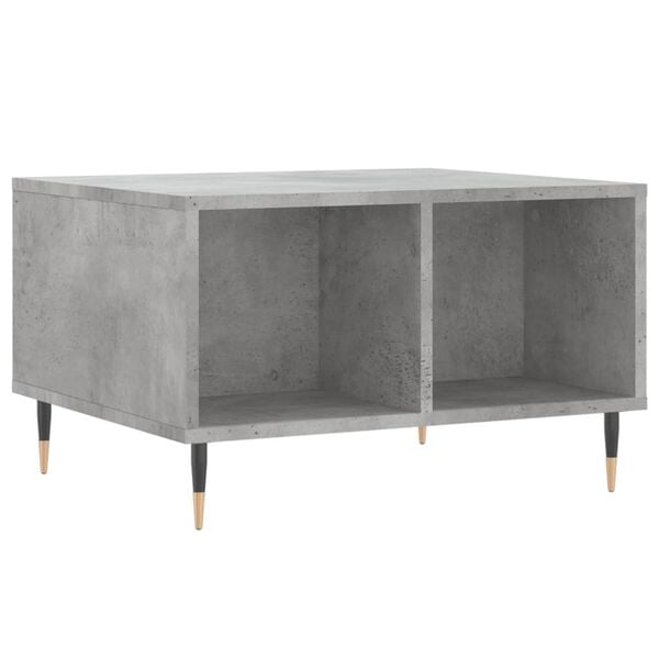 vidaXL Coffee Table Concrete Grey Engineered Wood Medium Coffee Table