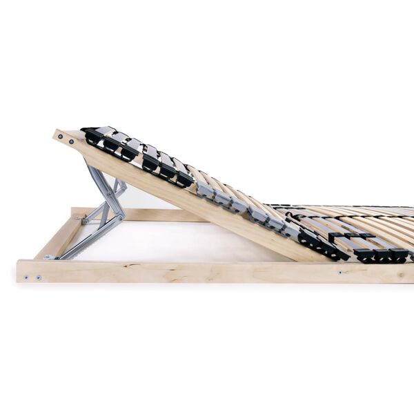 vidaXL Bed Base Beechwood Solid beechwood frame, Birch slats