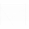vidaXL Field Fence Gray 5.2'x 32.8'Steel