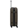 vidaXL Hardcase Trolley Set 3 pcs Brown ABS