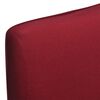 vidaXL Cover Set of 6 Burgundy 90% Polyester, 10% Spandex Universal
