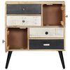 vidaXL Sideboard Natural Mango Wood Solid Mango Wood Medium Sideboard