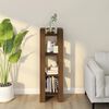 vidaXL Book Cabinet Honey brown Solid pine wood