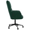 vidaXL Relaxing Chair Dark Green Velvet (100% polyester) Medium