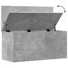 vidaXL Storage Box Concrete Grey Engineered Wood Large Storage Box