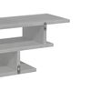 vidaXL TV Wall Unit Concrete gray Engineered wood TV Wall Unit