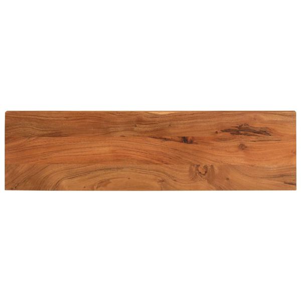 vidaXL Table Top 39.4"x7.9"x1" Rectangular Solid Wood Acacia