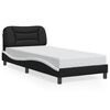 vidaXL Bed Frame Black and White